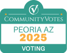 CommunityVotes Peoria AZ 2025
