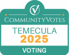 CommunityVotes Temecula 2025