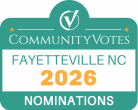 CommunityVotes Fayetteville NC 2026
