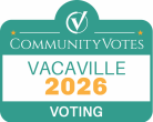 CommunityVotes Vacaville 2026