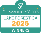 CommunityVotes Lake Forest CA 2025
