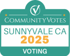CommunityVotes Sunnyvale CA 2025
