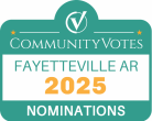 CommunityVotes Fayetteville AR 2025