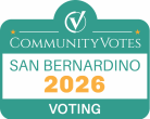 CommunityVotes San Bernardino 2026