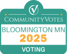 CommunityVotes Bloomington MN 2025