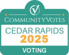 CommunityVotes Cedar Rapids 2025
