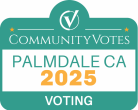 CommunityVotes Palmdale CA 2025