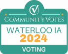 CommunityVotes Waterloo IA 2024