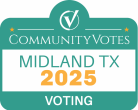 CommunityVotes Midland TX 2025
