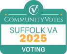 CommunityVotes Suffolk VA 2025