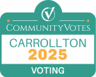 CommunityVotes Carrollton 2025