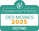 CommunityVotes Des Moines 2025