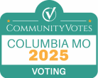 CommunityVotes Columbia MO 2025