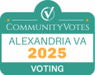 CommunityVotes Alexandria VA 2025