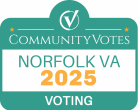 CommunityVotes Norfolk VA 2025