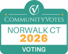CommunityVotes Norwalk CT 2026