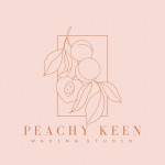 Peachy Keen Waxing Studio logo