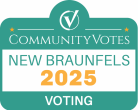 CommunityVotes New Braunfels 2025