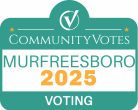 CommunityVotes Murfreesboro 2025