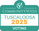 CommunityVotes Tuscaloosa 2025